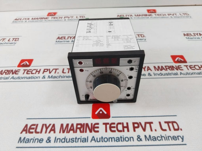Baelz Wbs 2296 Temperature Controller 230V 50/60 Hz (New)