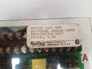Bailey Controls Ntai06 Universal Analog Input Termination Unit