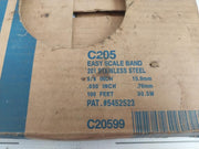 Band-it 201 Stainless Steel Easy Scale Band 5452523 C205