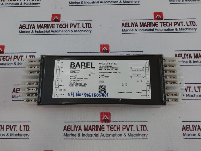 Barel Hfxe 218 E1003 Emergency Inverter And Control Gear Ex 220-250V