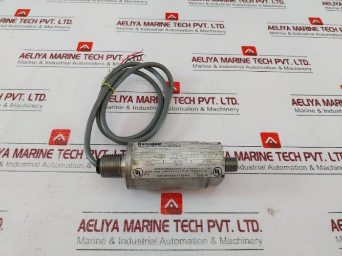 Barksdale 425X-08 Pressure Transducer 0-500 Psig 6-30 Vdc 4-20 Ma