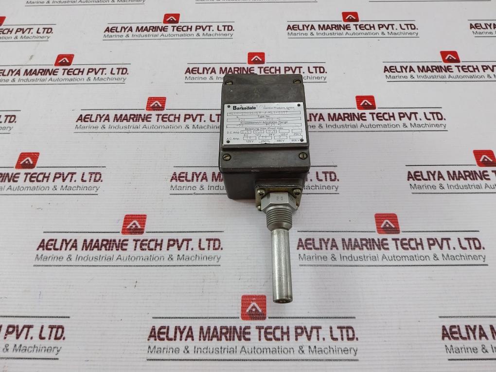 Barksdale Ml1H-h203S-lv / Ml1-0357 Temperature Switch