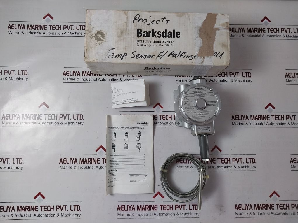 Barksdale T1X-h251S-12-a-ex Temperature Switch