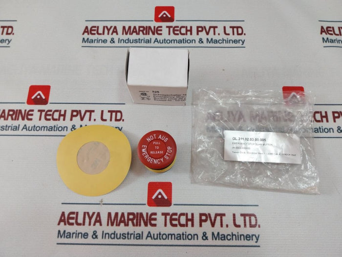 Bartec 05-0003-000800 Emergency Stop Pushbutton