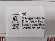 Bartec 05-0003-000800 Emergency Stop Pushbutton