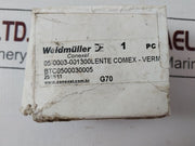 Bartec 05-0003-00 13/00 Red Lamp Lens