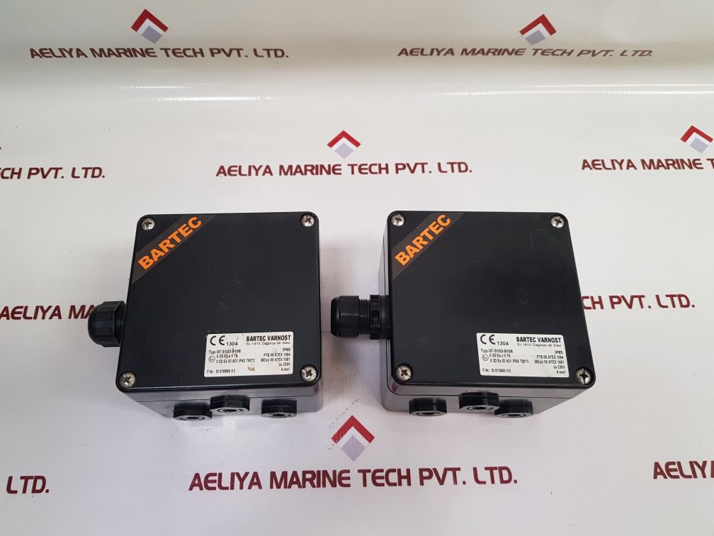 Bartec 07-5103-9106 Junction Box – Aeliya Marine