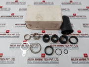 Bartec Cable Gland M40 Nickel Finished Connector Kit