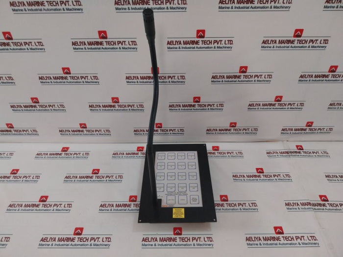 Bartec Vodec Dx3Mc16 Intercom Master Control Panel 82-05-11528