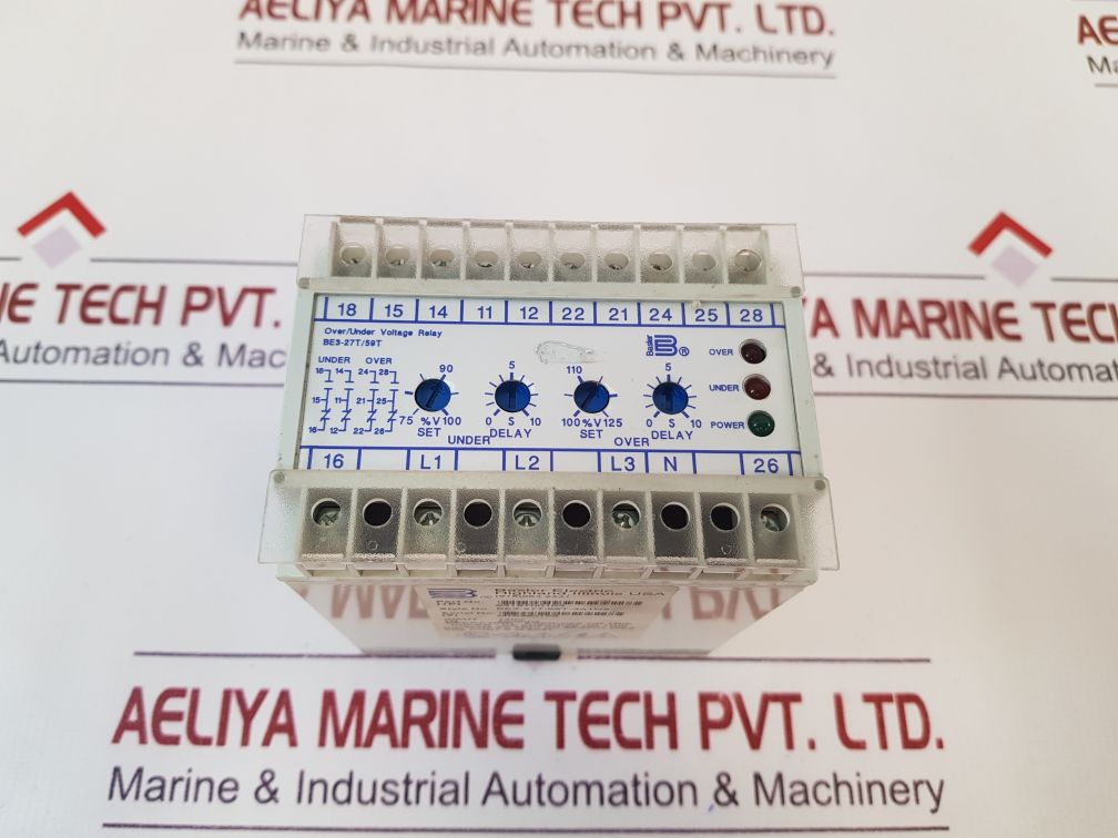 Basler Electric Be3-27T/59T Over/Under Voltage Relay