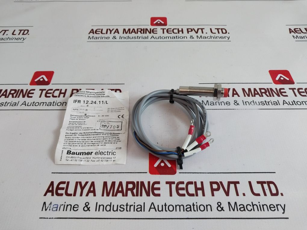 Baumer Electric Ifr 12.24.11/L Inductive Proximity Switch