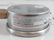 Baumer En837 Kl. 1.6 Pressure Gauge 0 To 60 Psi,0 To 4 Bar