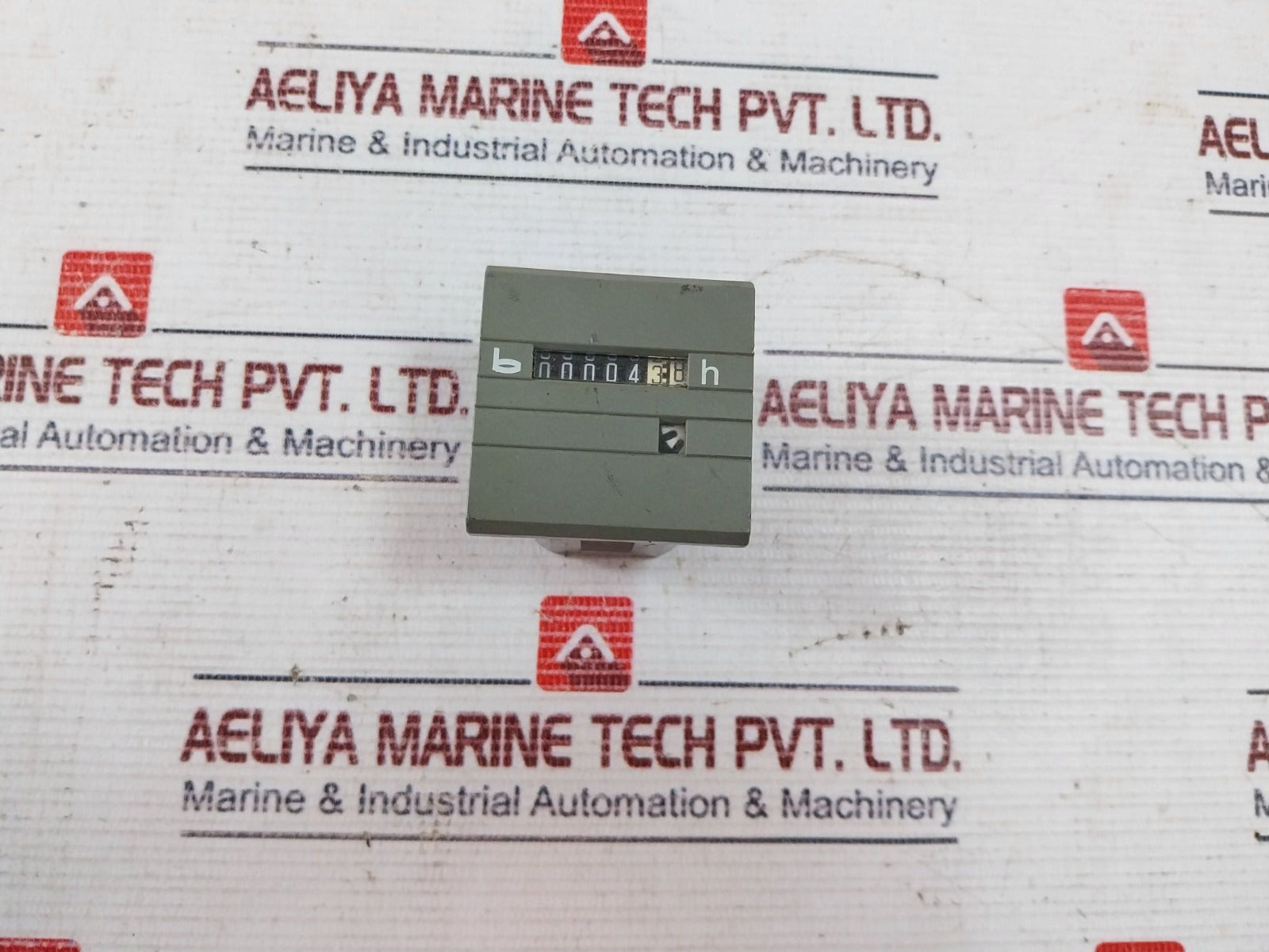 Bauser 629 631 Hour Meter 7-digits 115V Ac 50-60Hz