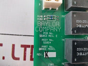 Baylor 55853 Rev. E Circuit Board