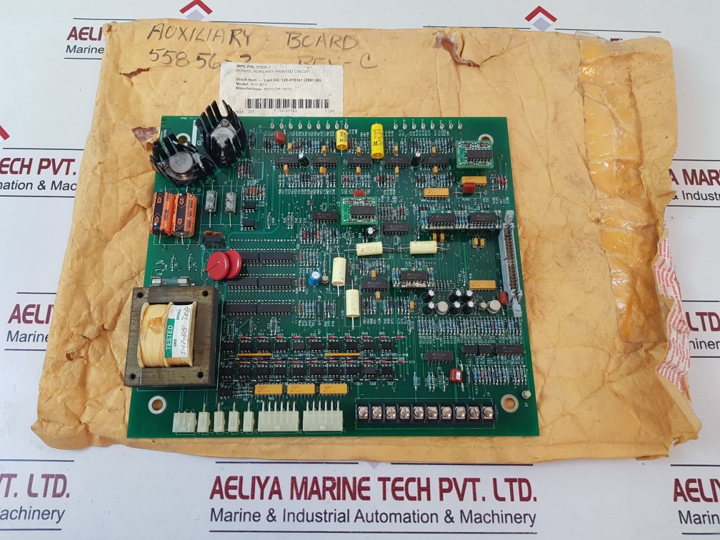 Baylor 55856-2 Rev-c Auxiliary Printed Circuit Board