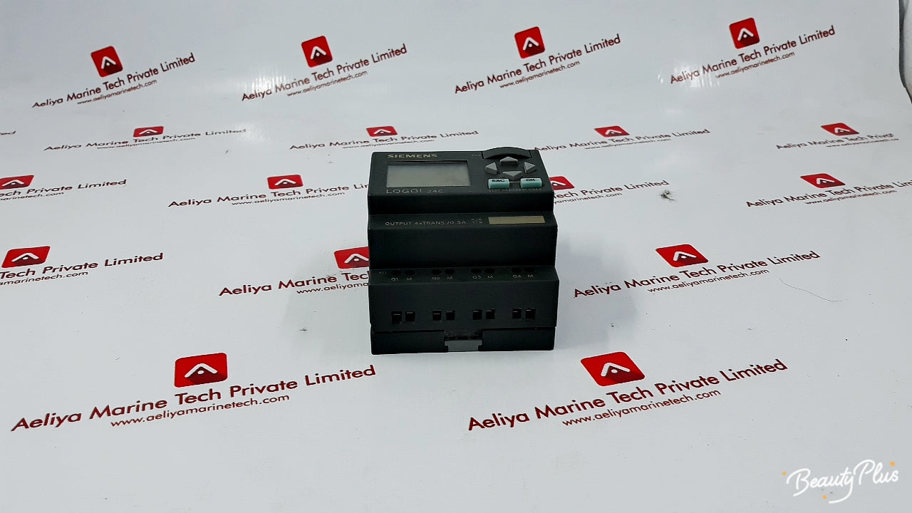 Siemens Logo 24C 6Ed1 052-1Cc01-0Ba6 Logic Module (Display Issue)