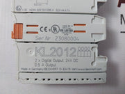 Beckhoff Kl2012 2 X Digital Output Module 24Vdc Awg 28-14