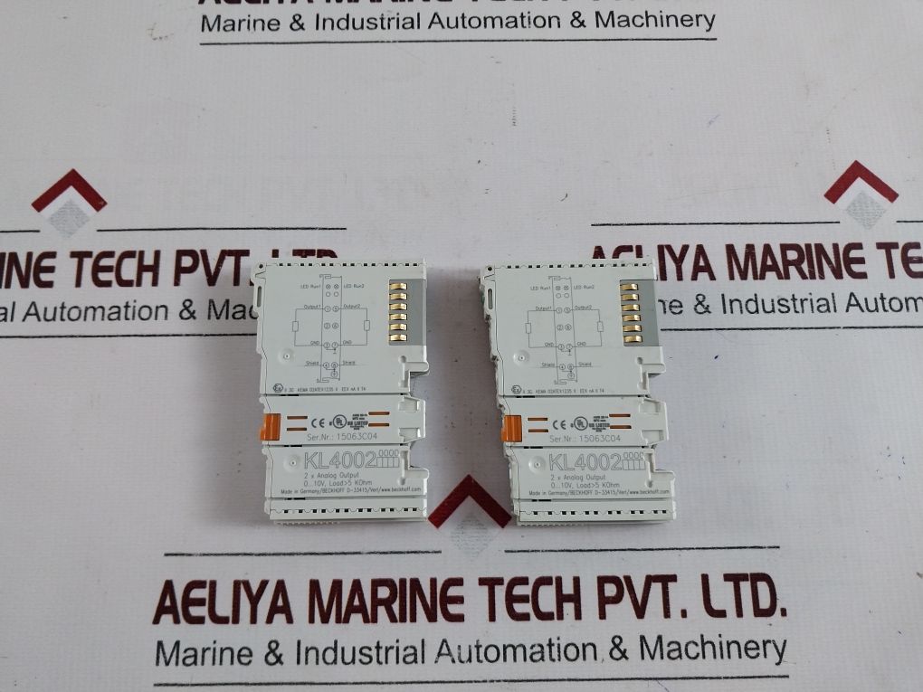 Beckhoff Kl4002 2 X Analog Output Module