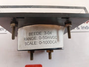Beede 930022-d Panel Meter 0-100 Dc Amperes