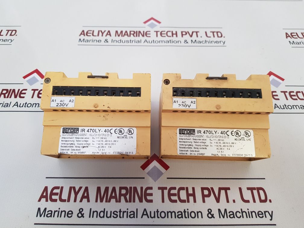 Bender A-isometer Ir 470Ly-40 Insulation Monitoring Device