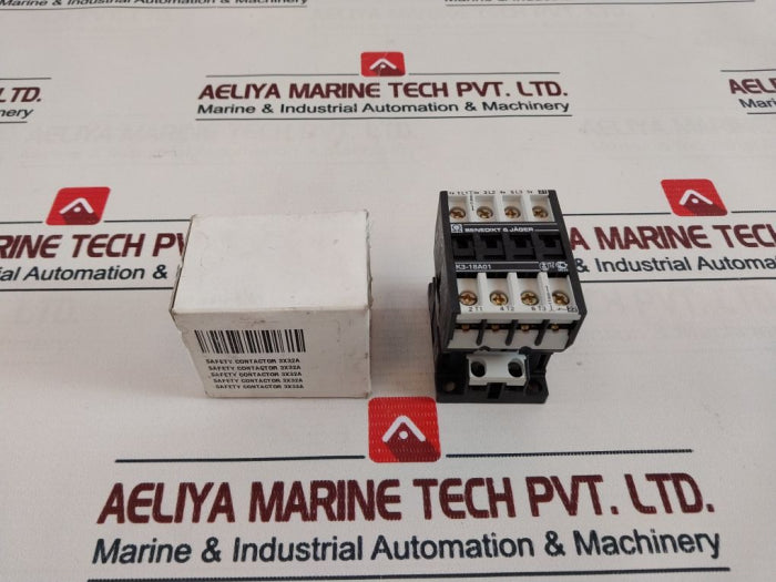 Benedikt & Jager K3-18A01 Safety Contactor 552.07.40.027