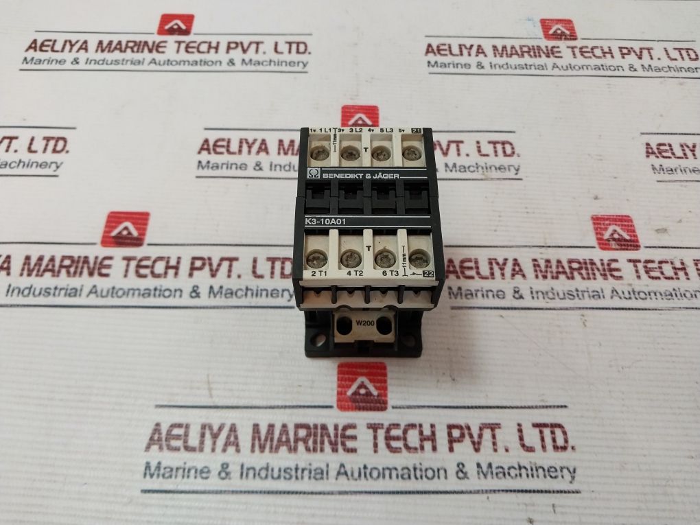 Benedikt & Jager K3-10A01 Electric Contactor 690V 25A