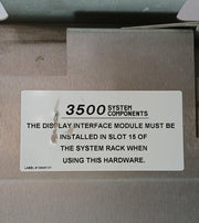 Bently Nevada 3500 Monitoring System 3500/20,3500/25,3500/42M,3500/32,3500/92