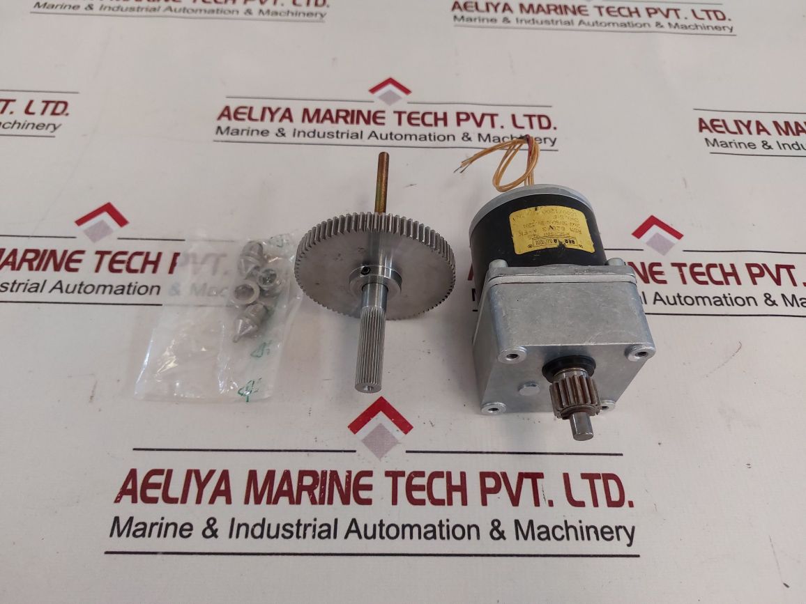 Berger Lahr Rsm 828/3 A Fk Electric Motor W/Gear Train