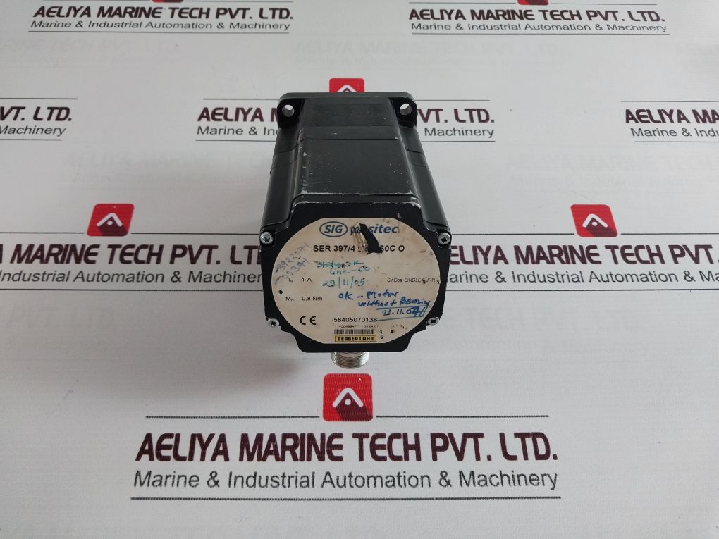 Berger Lahr Ser 397/4L3Ss0To Servo Motor 58405070138