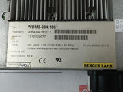 Berger Lahr Wdm3-004.1801 Servo Drive 3-5 Amp-230-240 V 5 Amp-115 V 50/60 Hz