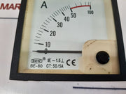 Bew Be-80 Ammeter 0 To 100 A