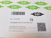 Bitzer 30405904 Valve Plate 2Cc-3.2 To 4Cc-6.2 Kit