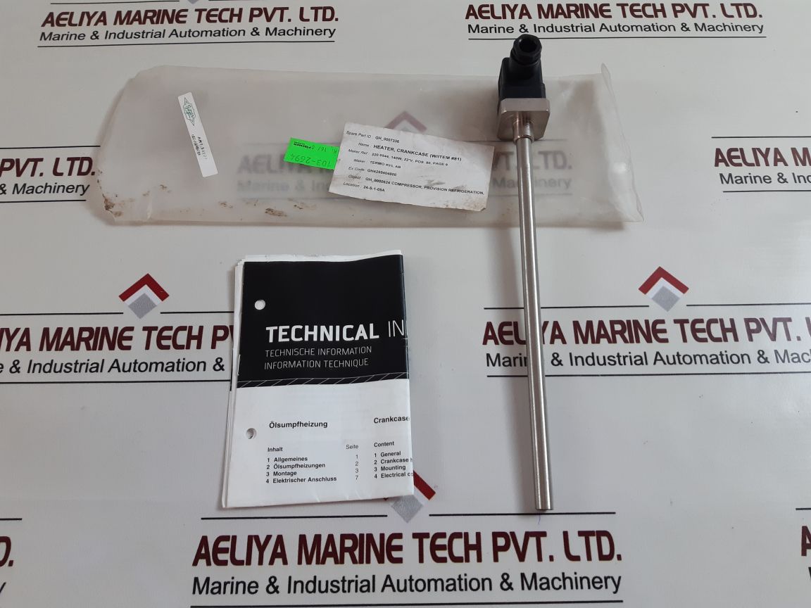 Bitzer 343213-04 Heater E112303 