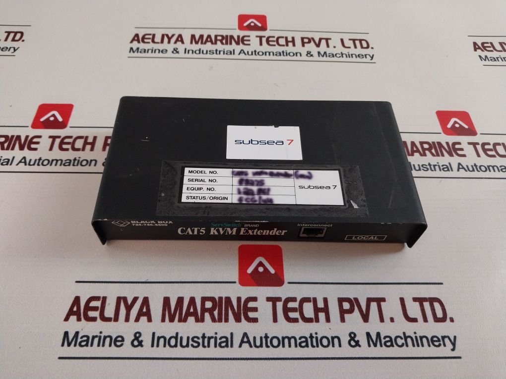 Black Box 724-746-5500 Cat5 Kvm Extender Serv Switch Max-122861