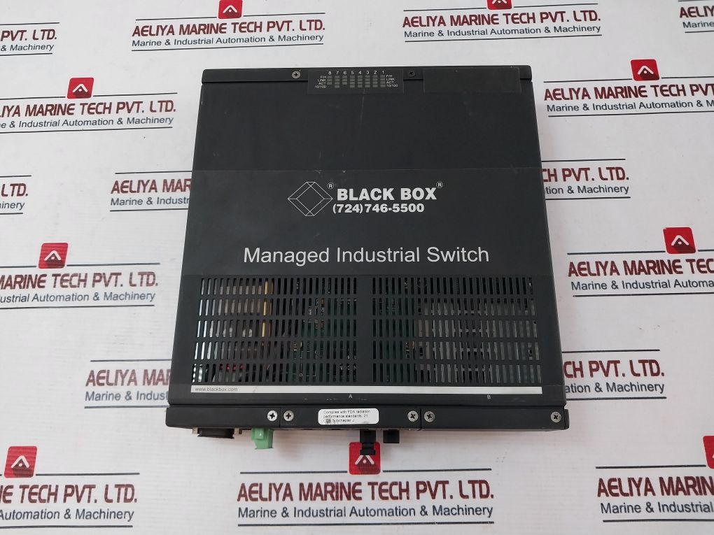 Black Box Lev2525A-chassis Managed Industrial Switch 0.70-0.35A