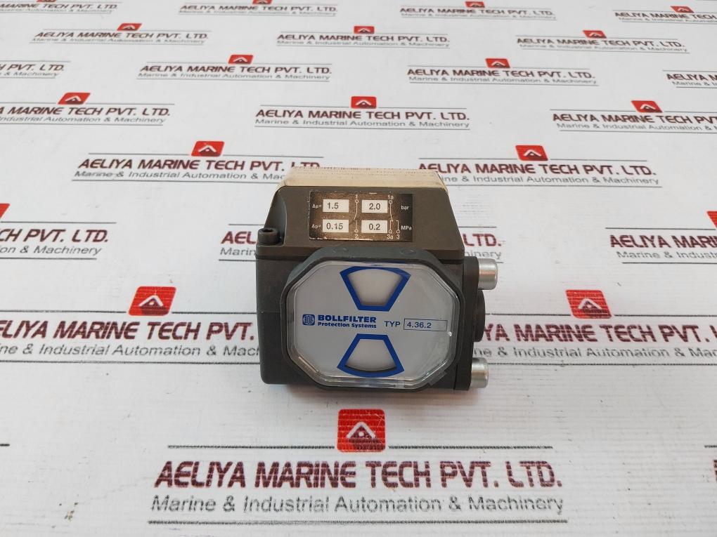 Bollfilter 4.36.2 Different Pressure Contact Indicator