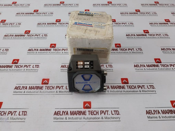 Bollfilter 4.36.2 Pressure Differential Contact Indicator, 0.06/0.8 Bar