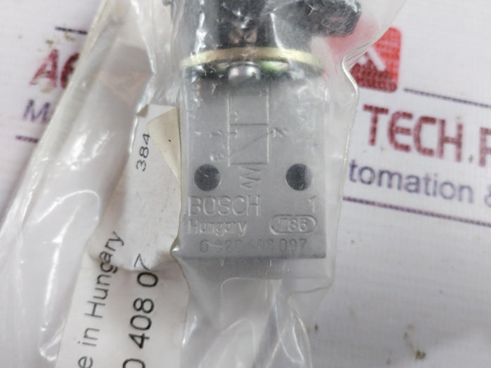 Bosch 0 820 408 007 Pneumatic Directional Valve 0 820 408 007 