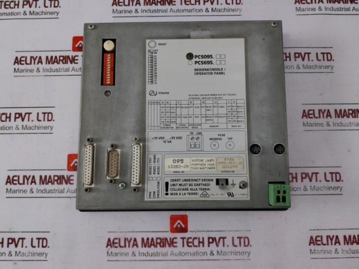 Bosch Bt095 Operator Panel 19Vdc-33Vdc 10Va (Not Working)