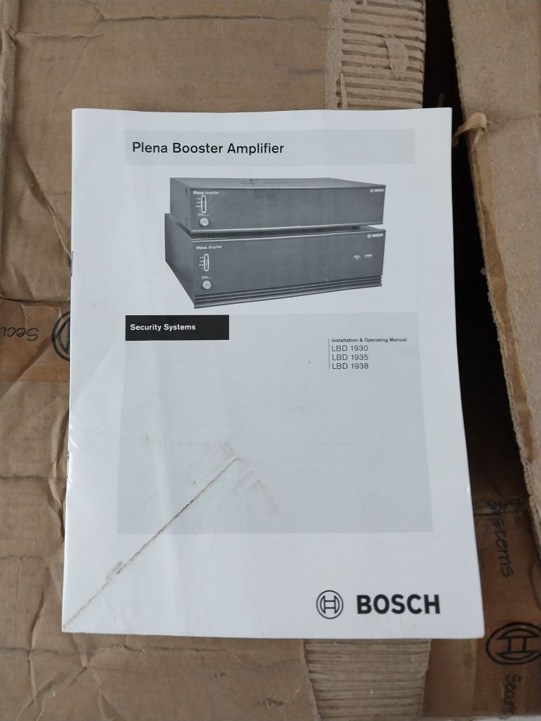 Bosch Lbd 1938/00 Plena Booster Amplifier F.01U.281.092