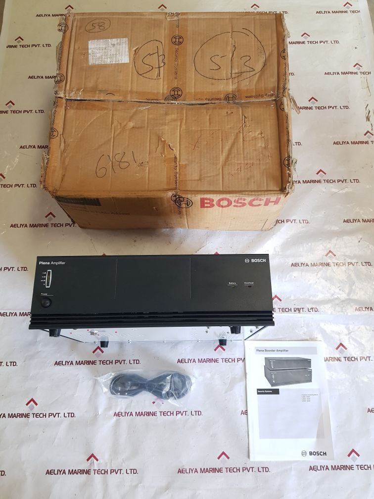 Bosch Lbd 1938/00 Plena Booster Amplifier F.01U.281.092