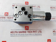 Bosch Rexroth R900051053 Poppet Directional Valve 2010582 24Vdc 1.25A