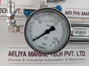 Bourdon Haenni En837-1 Pressure Gauge