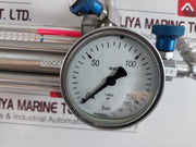 Bourdon Haenni En837-1 Pressure Gauge