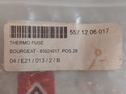 Lot Of 5X Bourgeat 85024017 Thermal Fuse 184Â°C Cable