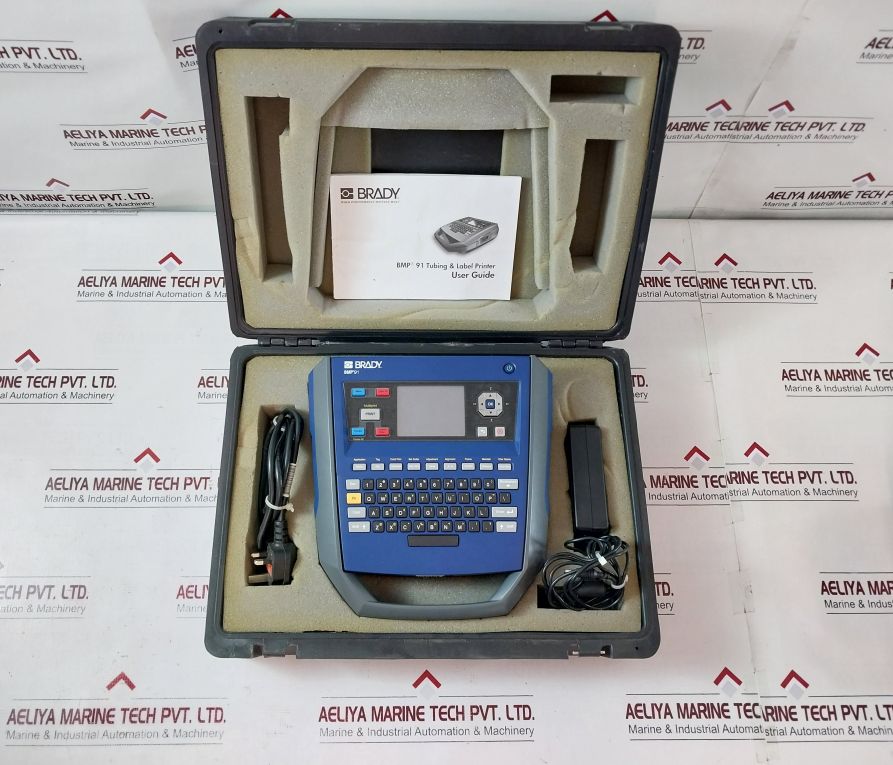 Brady Bmp 91 Tubing & Label Printer Set