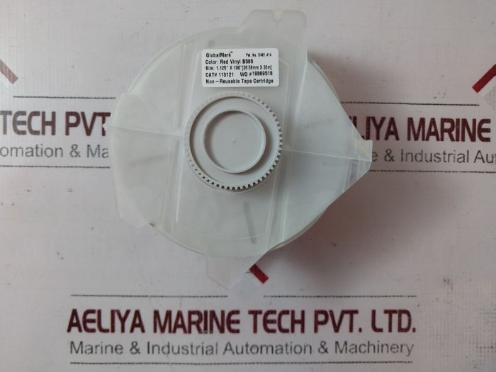 Brady Globalmark B595 1.125” X 100’ Tape Cartridge 113121