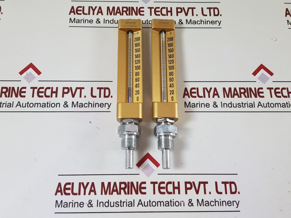 Brannan 0 To 200C Straight Thermometer 50-400F