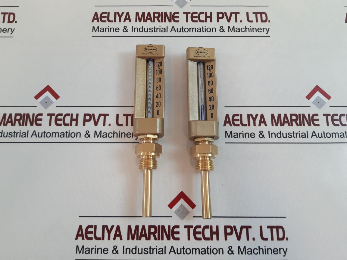 Brannan 0/120C Straight V-line Thermometer