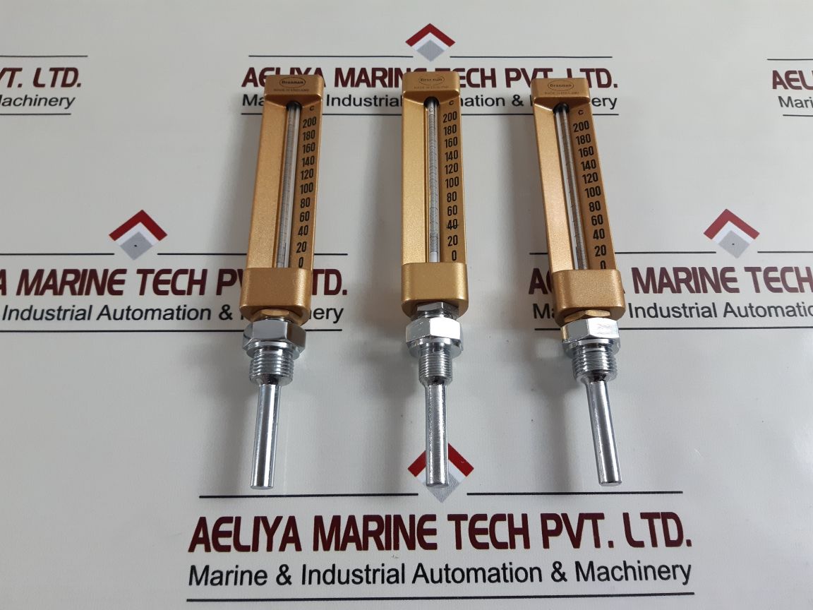 Brannan 0 To 200C Straight Thermometer